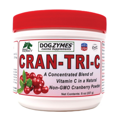 Dogzymes Cran-Tri-C Support A Healthy Urinary Tract With Cranberry And Vitamin C Blend 1418mg Per Teaspoon